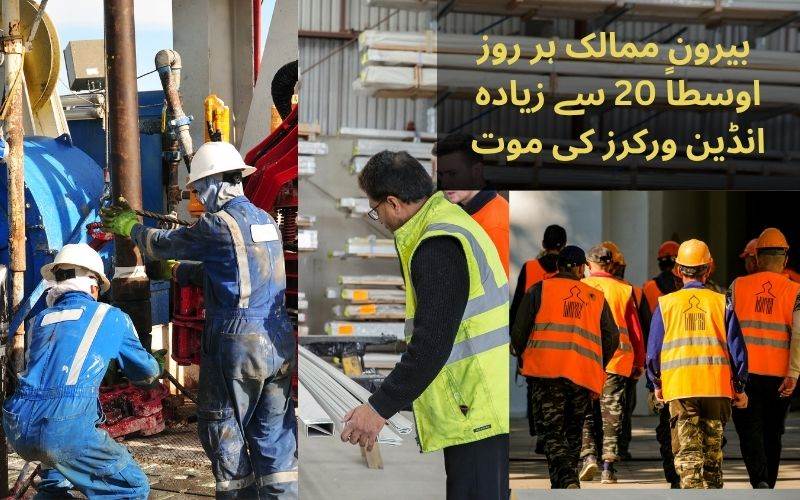 روزانہ 20 سے زائد ہندوستانی ورکرز کی بیرون ملک  اموات:چونکا دینے والے اعداد و شمار